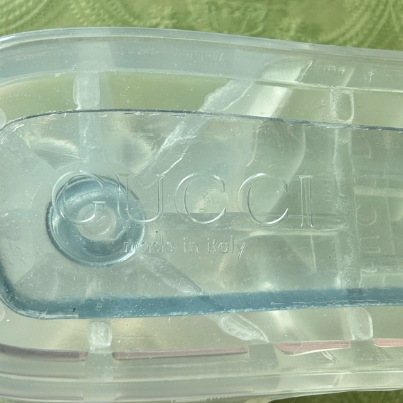 Gucci clear rubber slides NWT - Picture 5 of 10